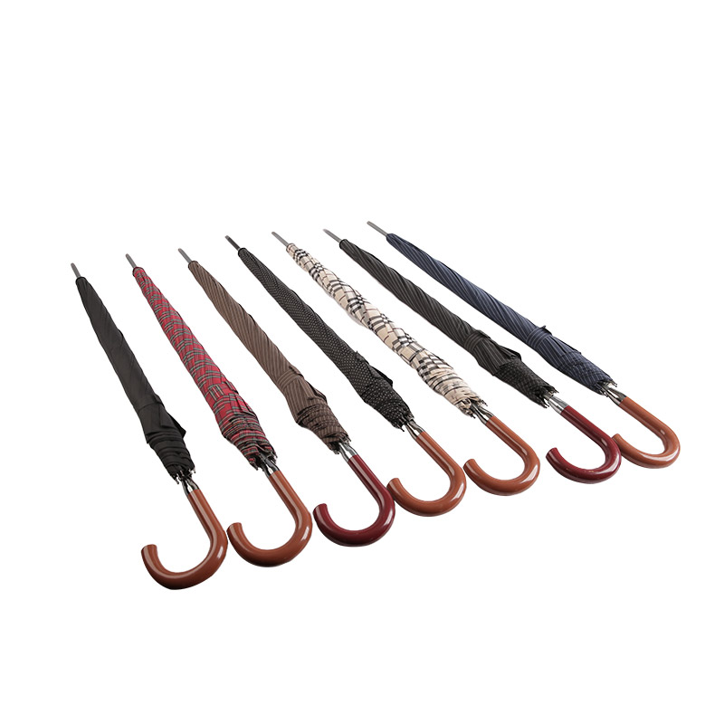 Dobrá pevnost Pongee Straight deštník-0E6B0175