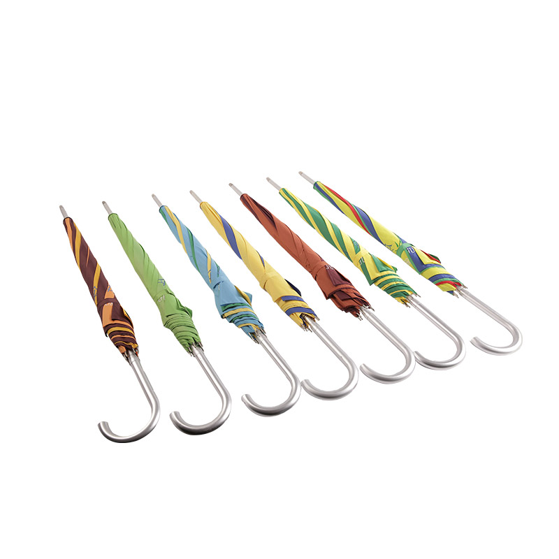 Tříbarevný deštník Vision Is Strong Pongee Straight-0E6B0283