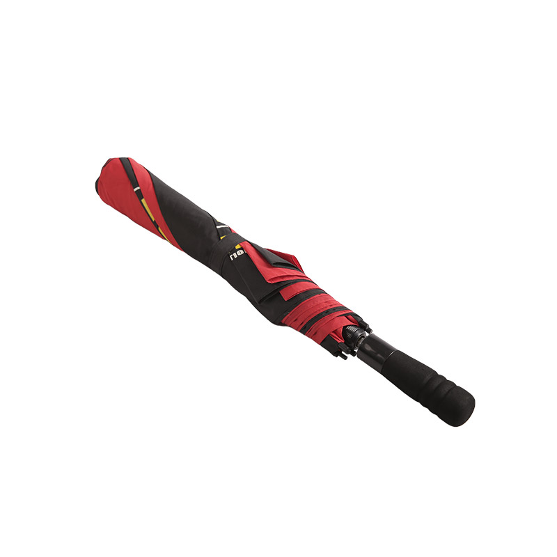 Dvoubarevný Logo Pongee Dvousložkový deštník-0E6B0556