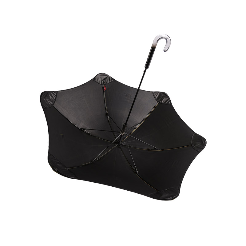 Jednoduché žluté nepravidelné pongee s potaženým dětským deštníkem-0E6B0615