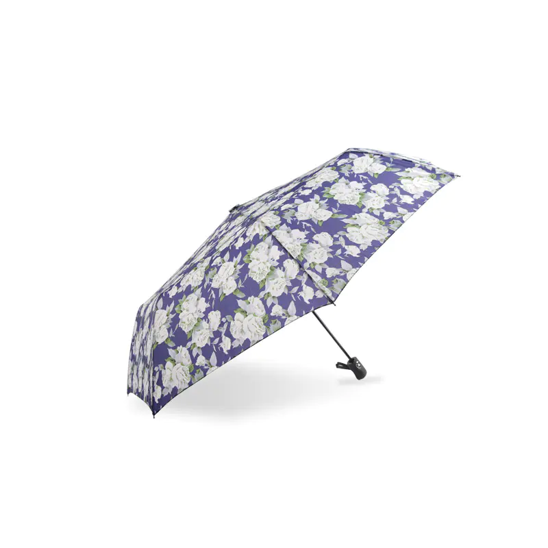 Vintage Star Print Pongeer Třísložkový deštník-0E6B0757 Vintage Star Print Pongeer Třísložkový deštník-0E6B0757