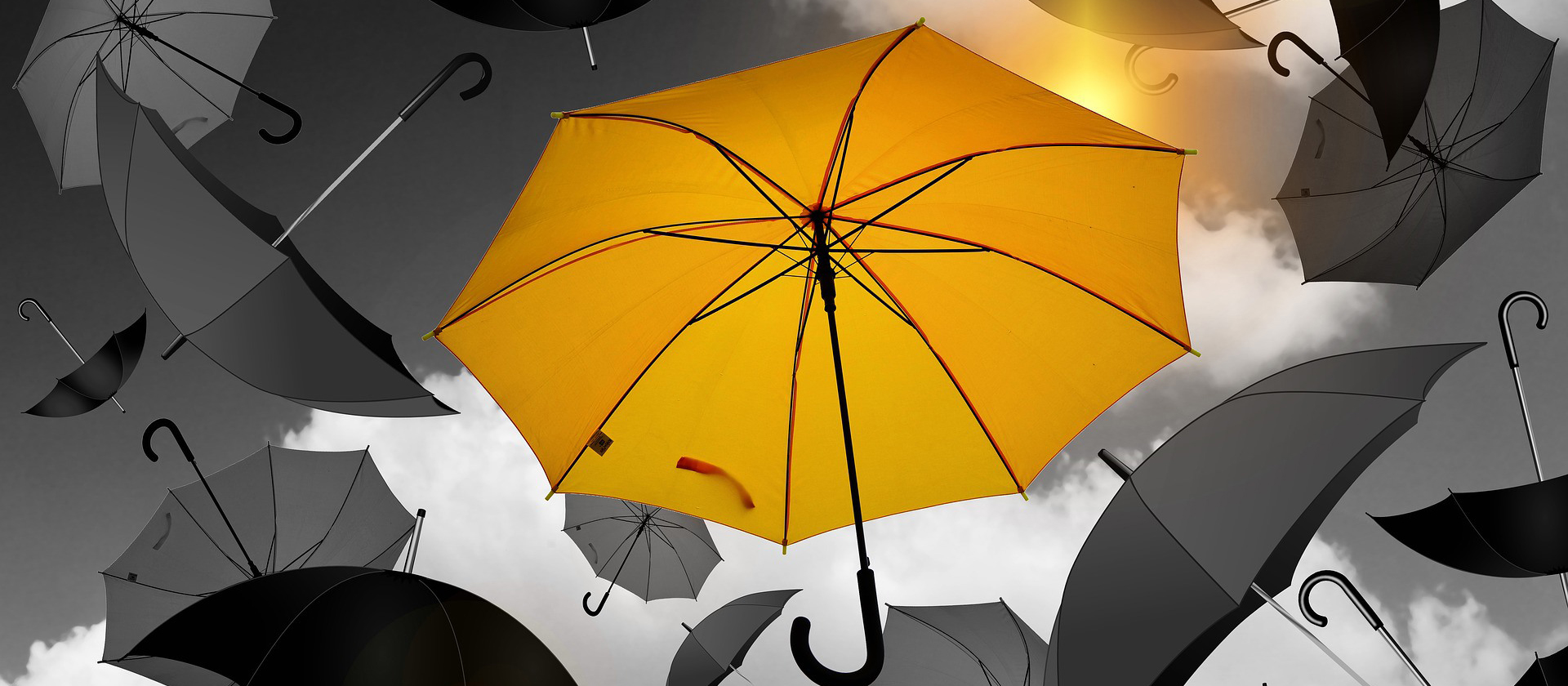 Existují čtyři hlavní materiály pro schody deštníku